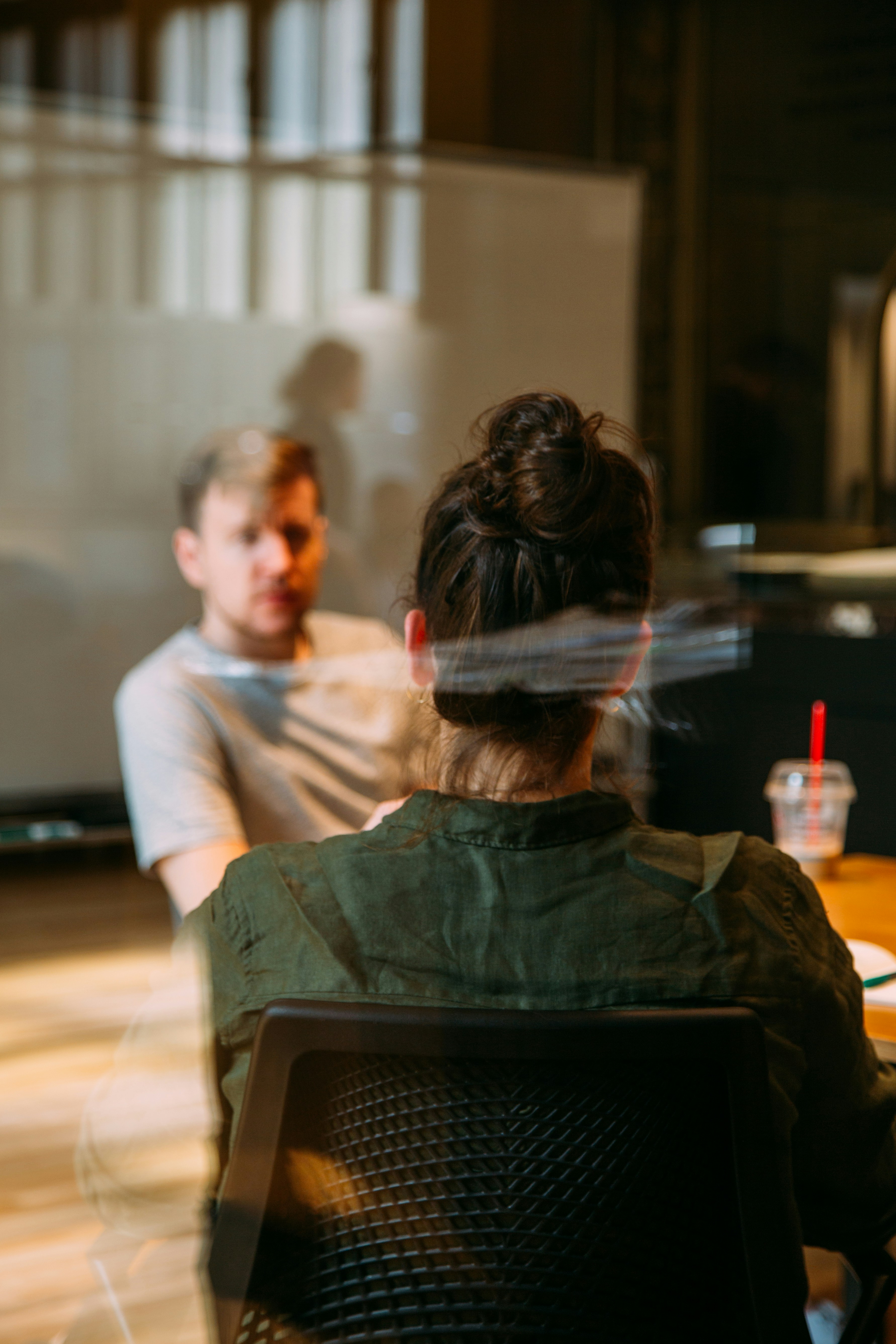 People working together in an office